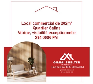 inconnu à la vente -   63000  CLERMONT-FERRAND, surface 202 m2 vente inconnu - APR734140